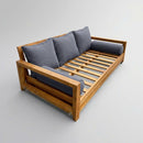 STYLE 3 Pillow & Bolster Cushion for Outdoor Indoor Daybed Porch Swing Bed Crib Size Piped Trim AD001 | COVERS ONLY |