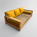 STYLE 3 Pillow & Bolster Cushion for Outdoor Indoor Daybed Porch Swing Bed Full Size Piped Trim AD108 | COVERS ONLY |