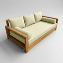 STYLE 3 - Mattress & Pillow Bolster Cushion Cover and Insert for Outdoor Indoor Daybed Porch Swing Bed Twin Size