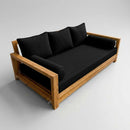 STYLE 3 - Mattress & Pillow Bolster Cushion Cover and Insert for Outdoor Indoor Daybed Porch Swing Bed Twin Size