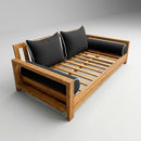 STYLE 4 Pillow & Bolster Cushion for Outdoor Indoor Daybed Porch Swing Bed Full Size | COVERS ONLY |