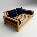 STYLE 4 Pillow & Bolster Cushion for Outdoor Indoor Daybed Porch Swing Bed Full Size | COVERS ONLY |
