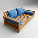STYLE 4 Pillow & Bolster Cushion for Outdoor Indoor Daybed Porch Swing Bed Full Size | COVERS ONLY |