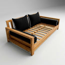 STYLE 4 Pillow & Bolster Cushion for Outdoor Indoor Daybed Porch Swing Bed Full Size | COVERS ONLY |
