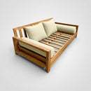 STYLE 4 Pillow & Bolster Cushion for Outdoor Indoor Daybed Porch Swing Bed Full Size Knife Edge AD005 | COVERS ONLY |