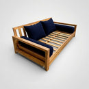 STYLE 4 Pillow & Bolster Cushion for Outdoor Indoor Daybed Porch Swing Bed Full Size | COVERS ONLY |
