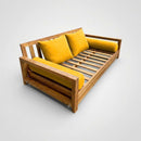 STYLE 4 Pillow & Bolster Cushion for Outdoor Indoor Daybed Porch Swing Bed Full Size | COVERS ONLY |