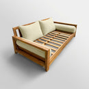 STYLE 4 Pillow & Bolster Cushion for Outdoor Indoor Daybed Porch Swing Bed Crib Size Piped Trim AD005 | COVERS ONLY |