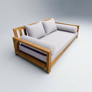 STYLE 4 - Mattress & Pillow Bolster Cushion Cover and Insert for Outdoor Indoor Daybed Porch Swing Bed Crib Size