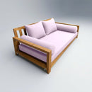 STYLE 4 - Mattress & Pillow Bolster Cushion Cover and Insert for Outdoor Indoor Daybed Porch Swing Bed Crib Size
