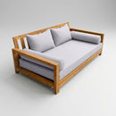 STYLE 4 - Mattress & Pillow Bolster Cushion Cover and Insert for Outdoor Indoor Daybed Porch Swing Bed Crib Size