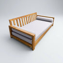 STYLE 5 - Mattress & Pillow Bolster Cushion Cover and Insert for Outdoor Indoor Daybed Porch Swing Bed Crib Size