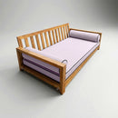 Style5 Crib Size 3PC Contrast Pipe Trim Outdoor Daybed Mattress Cushion Bolster Pillow Slip Cover COMPLETE SET AD107