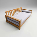 STYLE 5 - Mattress & Pillow Bolster Cushion Cover and Insert for Outdoor Indoor Daybed Porch Swing Bed Crib Size