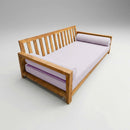 Style5 Queen Size 3PC Pipe Trim Outdoor Daybed Mattress Cushion Bolster Pillow Slip Cover COMPLETE SET AD107