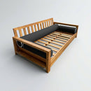 STYLE 6 Bolster Pillow for Outdoor Indoor Daybed Porch Swing Bed Twin-XL Size Contrast Trim AD003 | COVERS ONLY |
