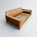 STYLE 6 Bolster Pillow for Outdoor Indoor Daybed Porch Swing Bed Twin Size Contrast Trim AD104 | COVERS ONLY |