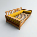 STYLE 6 - Bolster Pillow for Outdoor Indoor Daybed Porch Swing Bed Twin-XL Size | COVERS ONLY |