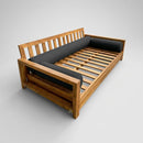 STYLE 6 Bolster Pillow for Outdoor Indoor Daybed Porch Swing Bed Twin Size Knife Edge AD003 | COVERS ONLY |