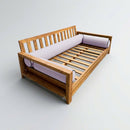 STYLE 6 Bolster Pillow for Outdoor Indoor Daybed Porch Swing Bed Crib Size Contrast Trim AD107 | COVERS ONLY |