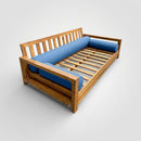 STYLE 6 Bolster Pillow for Outdoor Indoor Daybed Porch Swing Bed Twin-XL Size Piped Trim AD102 | COVERS ONLY |