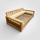 STYLE 6 Bolster Pillow for Outdoor Indoor Daybed Porch Swing Bed Crib Size Piped Trim AD103 | COVERS ONLY |