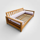 STYLE 6 Bolster Pillow for Outdoor Indoor Daybed Porch Swing Bed Twin Size Piped Trim AD107 | COVERS ONLY |