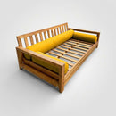 STYLE 6 Bolster Pillow for Outdoor Indoor Daybed Porch Swing Bed Crib Size Piped Trim AD108 | COVERS ONLY |