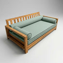 STYLE 6 - Mattress & Pillow Bolster Cushion Cover and Insert for Outdoor Indoor Daybed Porch Swing Bed Crib Size
