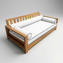 STYLE 6 - Mattress & Pillow Bolster Cushion Cover and Insert for Outdoor Indoor Daybed Porch Swing Bed Crib Size