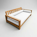 STYLE 6 - Mattress & Pillow Bolster Cushion Cover and Insert for Outdoor Indoor Daybed Porch Swing Bed Crib Size