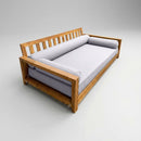 STYLE 6 - Mattress & Pillow Bolster Cushion Cover and Insert for Outdoor Indoor Daybed Porch Swing Bed Crib Size