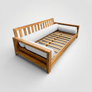 STYLE 6 - Bolster Pillow for Outdoor Indoor Daybed Porch Swing Bed Twin-XL Size | COVERS ONLY |