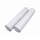 STYLE 5 Bolster Pillow for Outdoor Indoor Daybed Porch Swing Bed Queen Size | COVERS ONLY |