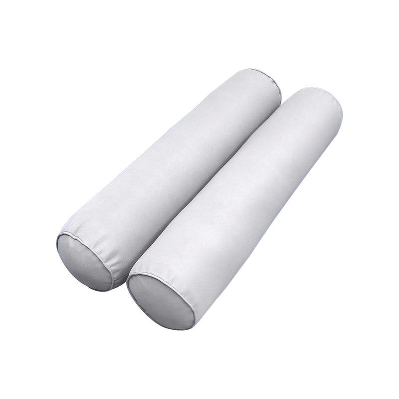 STYLE 5 Bolster Pillow for Outdoor Indoor Daybed Porch Swing Bed Queen Size | COVERS ONLY |