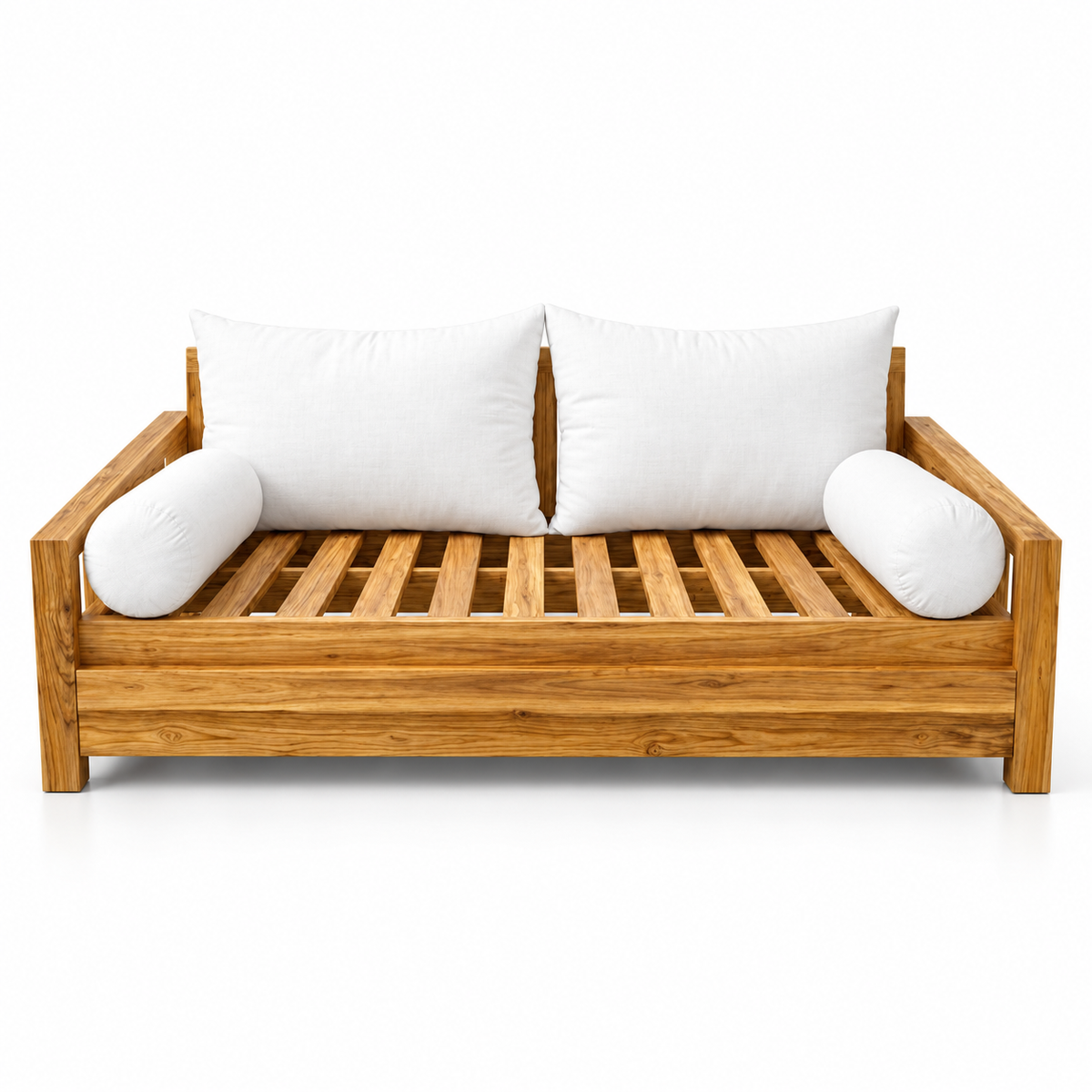STYLE 2 TWIN SIZE Pillow & Bolster Cushion Polyester Fiberfill Inserts for Outdoor Indoor Daybed Porch Swing Bed | INSERT ONLY |
