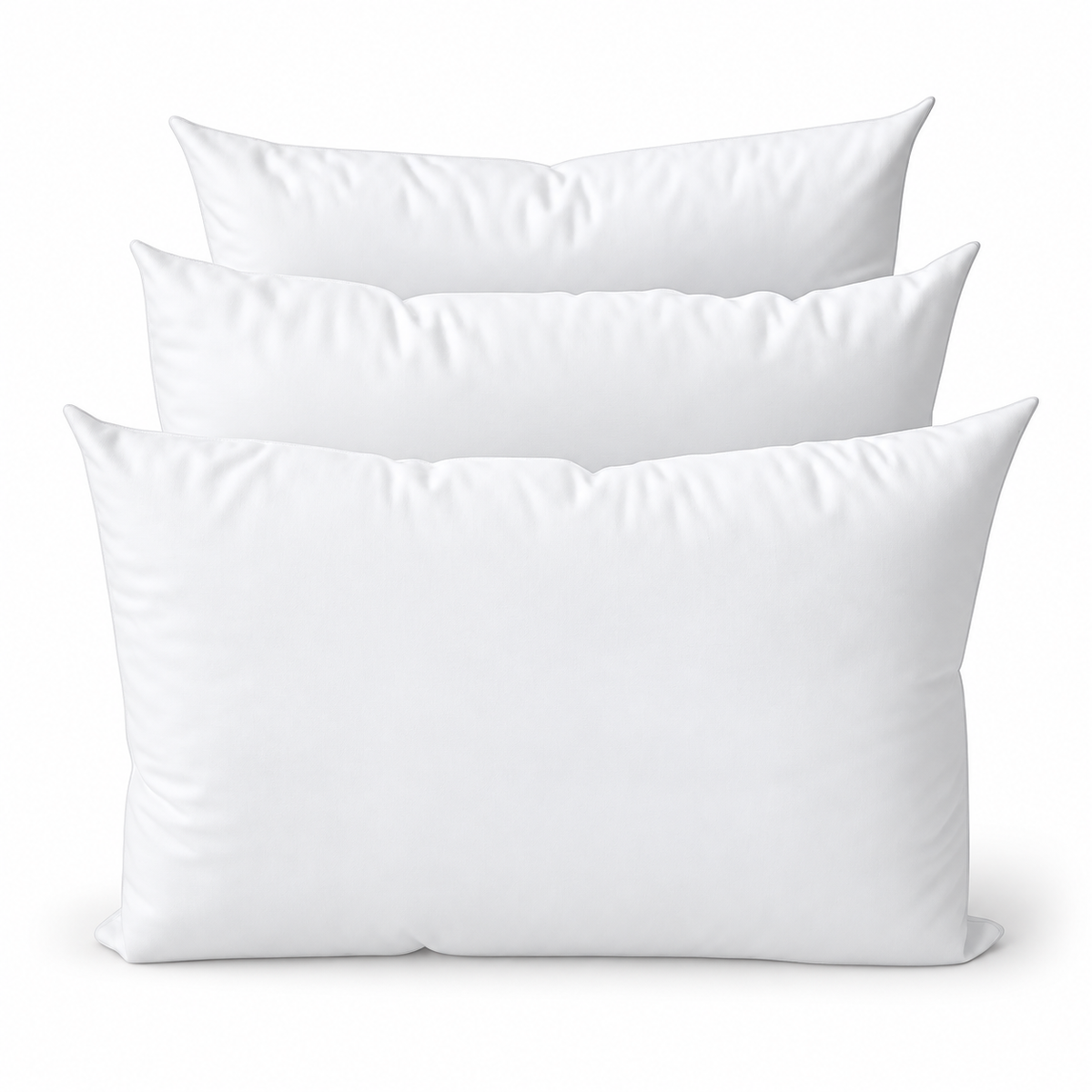 STYLE 3 Pillow & Bolster Cushion Polyester Fiberfill Inserts for Outdoor Indoor Daybed Porch Swing Bed | INSERT ONLY |
