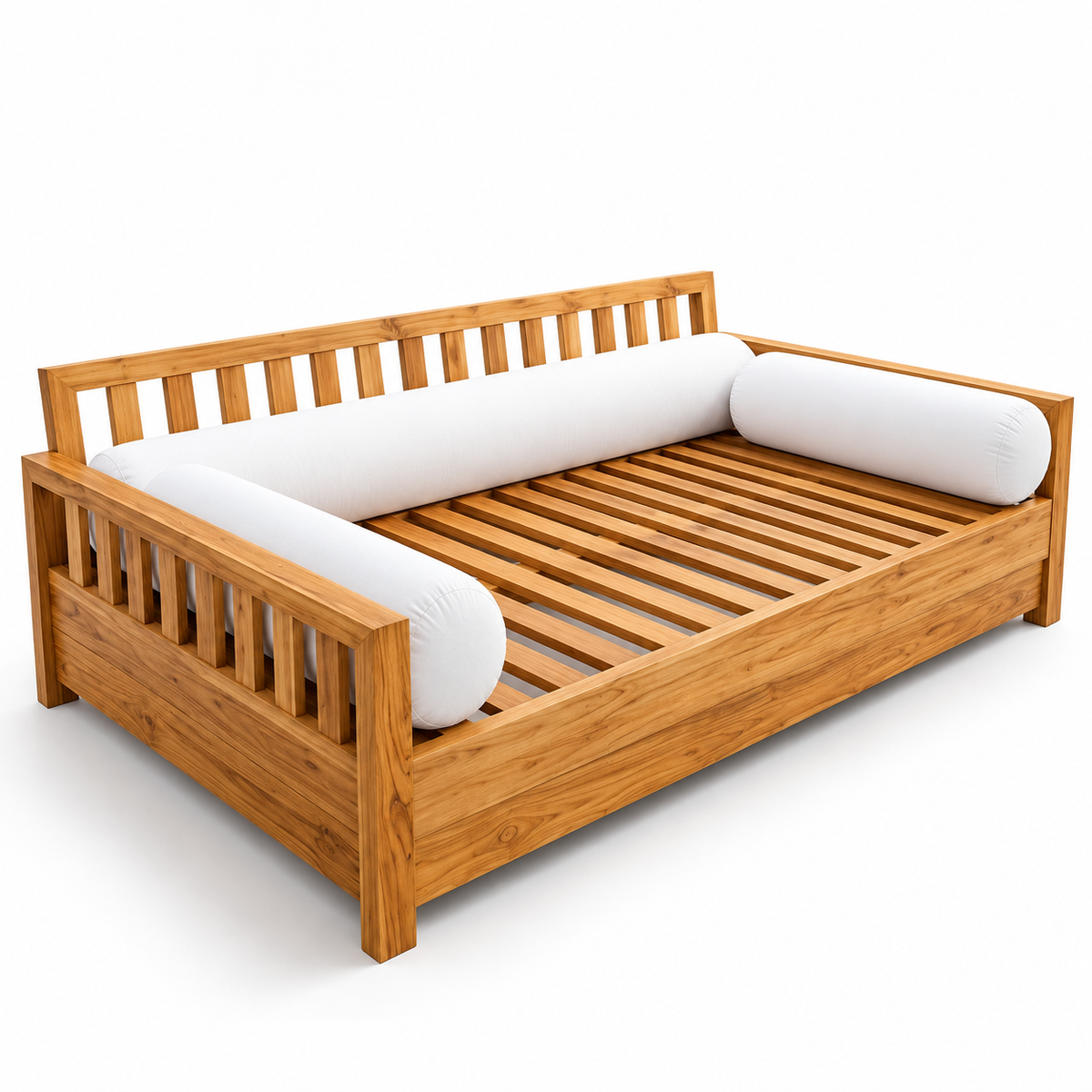 STYLE 6 TWIN SIZE Pillow Bolster Cushion Polyester Fiberfill Inserts for Outdoor Indoor Daybed Porch Swing Bed | INSERT ONLY |