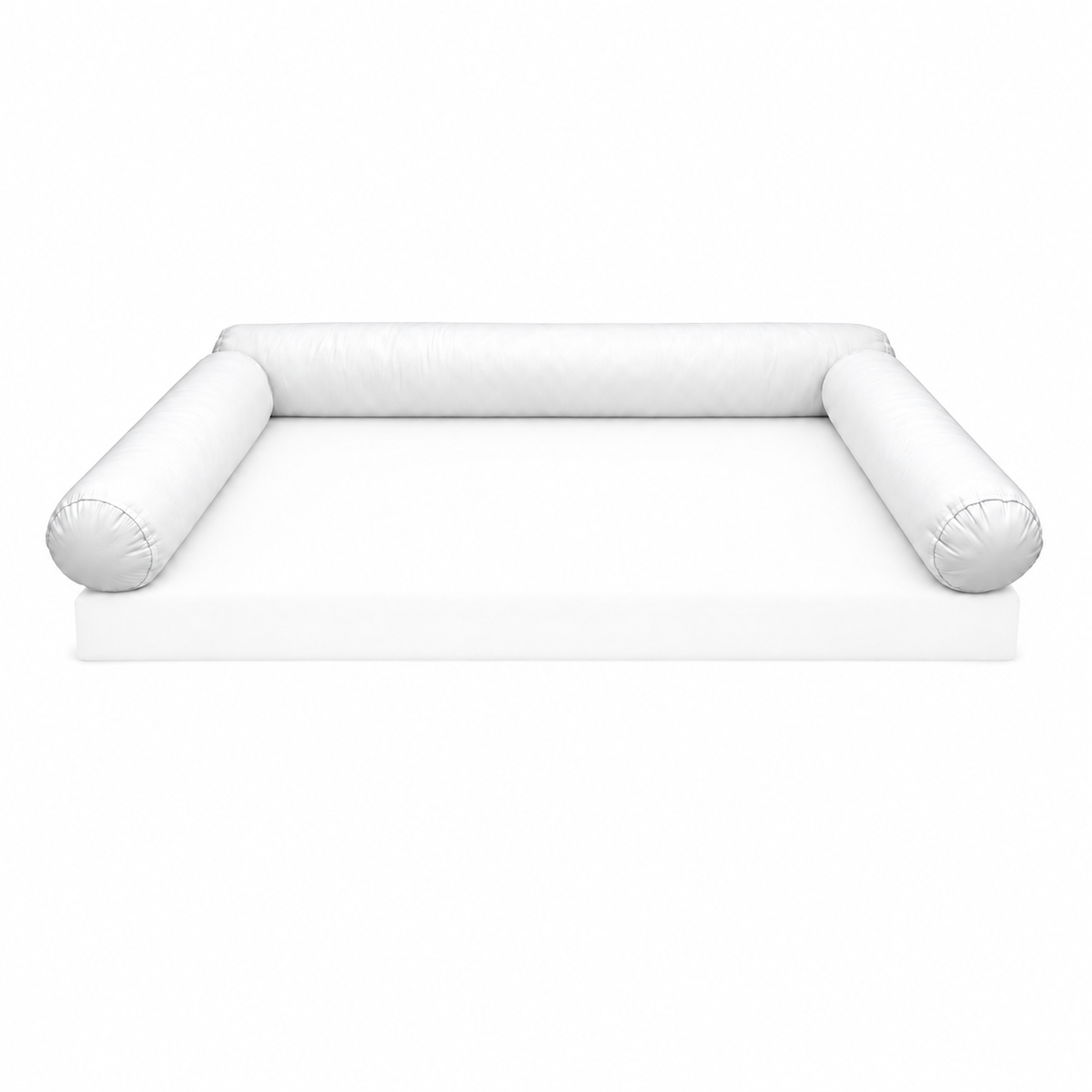 STYLE 6 TWIN SIZE Pillow Bolster Cushion Polyester Fiberfill Inserts for Outdoor Indoor Daybed Porch Swing Bed | INSERT ONLY |