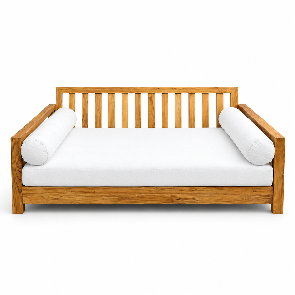 STYLE 5 Crib Size Mattress Foam, Bolster Pillow Cushion Polyester Fiberfill Inserts for Outdoor Indoor Daybed Porch Swing Bed | INSERT ONLY |