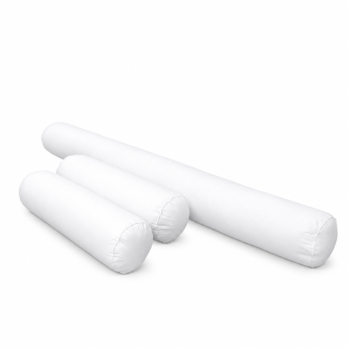 STYLE 6 TWIN SIZE Pillow Bolster Cushion Polyester Fiberfill Inserts for Outdoor Indoor Daybed Porch Swing Bed | INSERT ONLY |