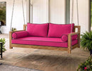 |COVER ONLY| Style 2 Twin Contrast Trim Daybed Mattress Bolster Back Covers AD110