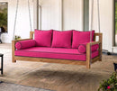 |COVER ONLY| Style 3 Twin Contrast Trim Daybed Mattress Bolster Back Covers AD110