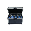 8 PC HSS 4 Flute 1/16-3/8'' Corner Rounding End Mill Set Shank Milling Cutter