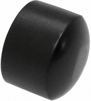 10 PC UNC 1/4"-20 Black Oxide Stainless Steel Round Cap For Jam Nut Cable Rope