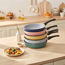 Ceramic Frying Pan Nonstick Ceramic Interior Exterior Cooking Pan, Made In Korea