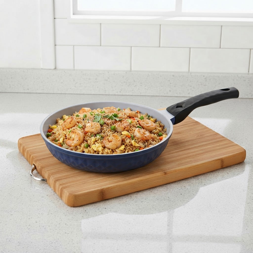 Ceramic Frying Pan Nonstick Ceramic Interior Exterior Cooking Pan, Made In Korea