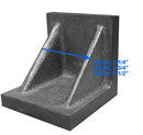 Webbed End 3x3x3 4x4x4 5x5x5 Ground Angle Plate High Tensile Cast Iron