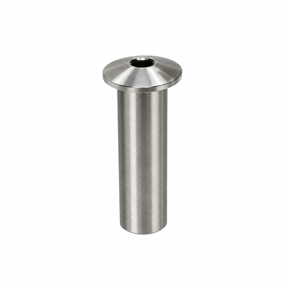 4 Pc Set Marine Boat T316 Stainless Steel Dome Head Stud Receiver, Wire Cable Railing Receiver Fitting for Deck, Dock