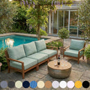 |COVER ONLY| Large Size 26x30x6 Outdoor Deep Seat Cushion , Water Repellent, Patio Furniture Patio Cushion Slipcovers Replacement